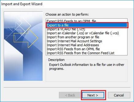 Export a File
