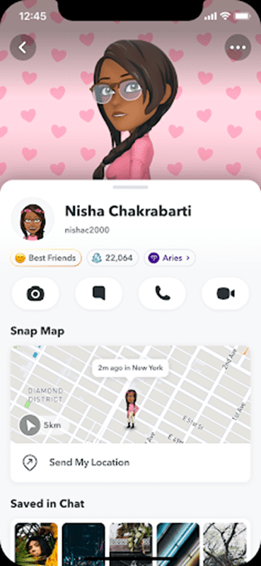Snapchat Planet Order